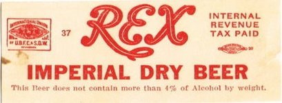 Rex Imperial Dry Beer