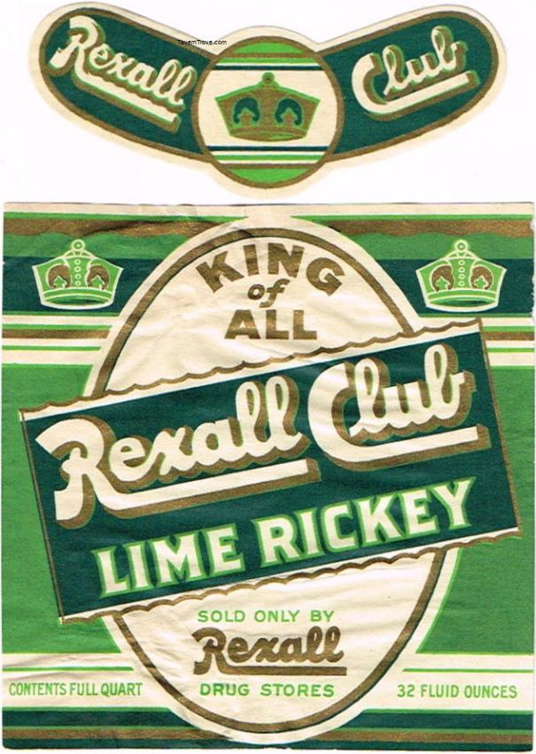 Rexall Club Lime Rickey 