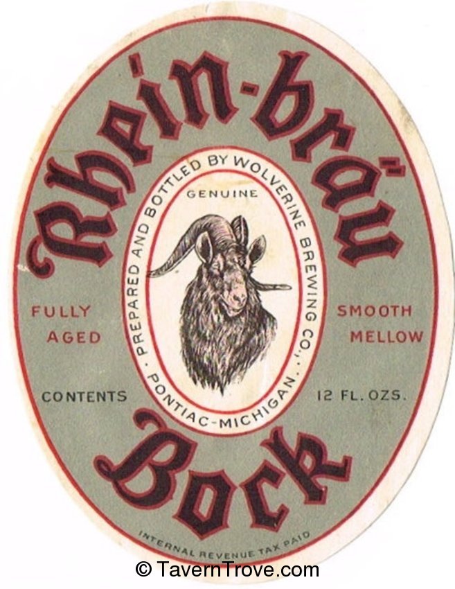 Rhein-Brau Bock Beer