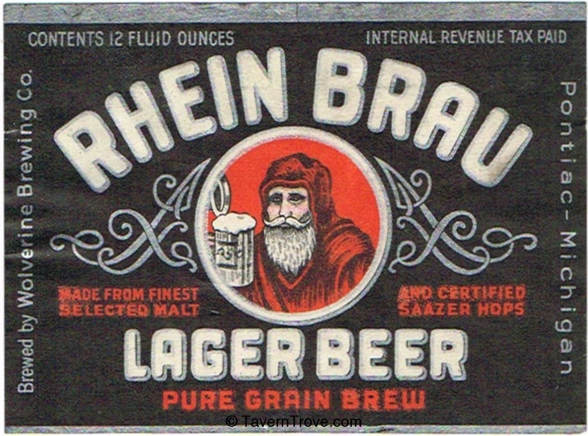 Rhein Brau Lager Beer