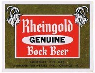Rheingold Bock Beer