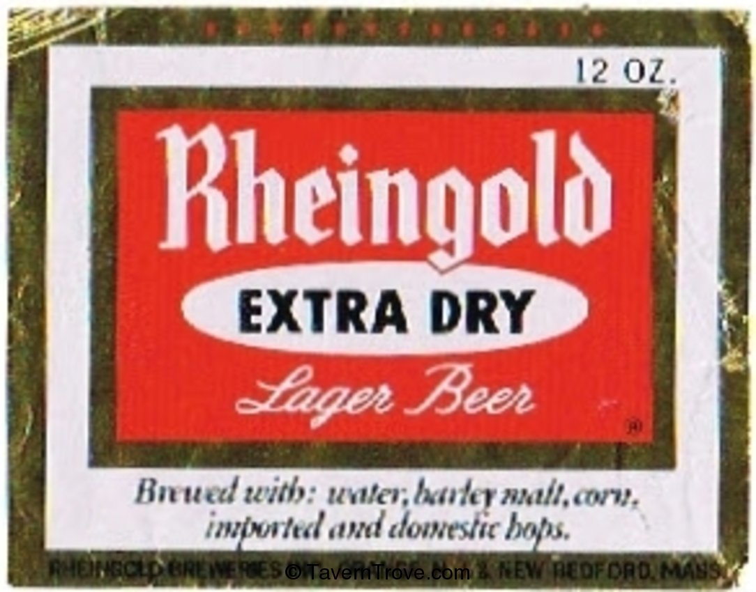 Rheingold Extra Dry Lager Beer 