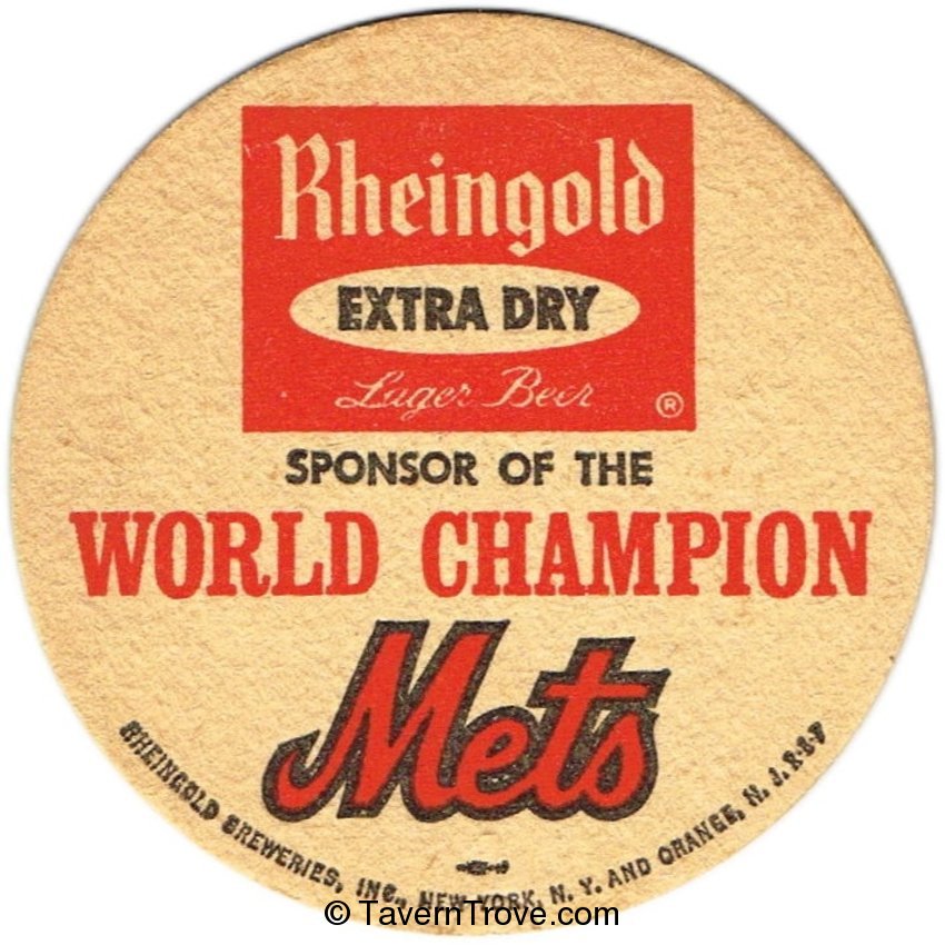 Rheingold Extra Dry Lager Beer