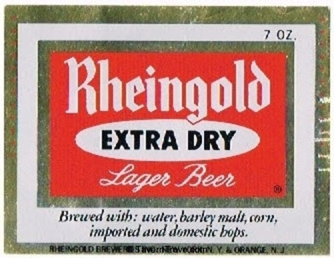 Rheingold Extra Dry Lager Beer