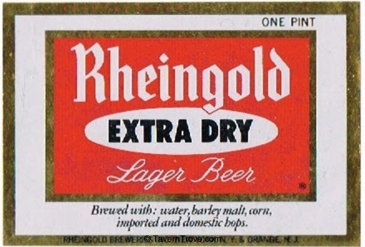 Rheingold Extra Dry Lager Beer