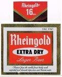 Rheingold Extra Dry Lager Beer