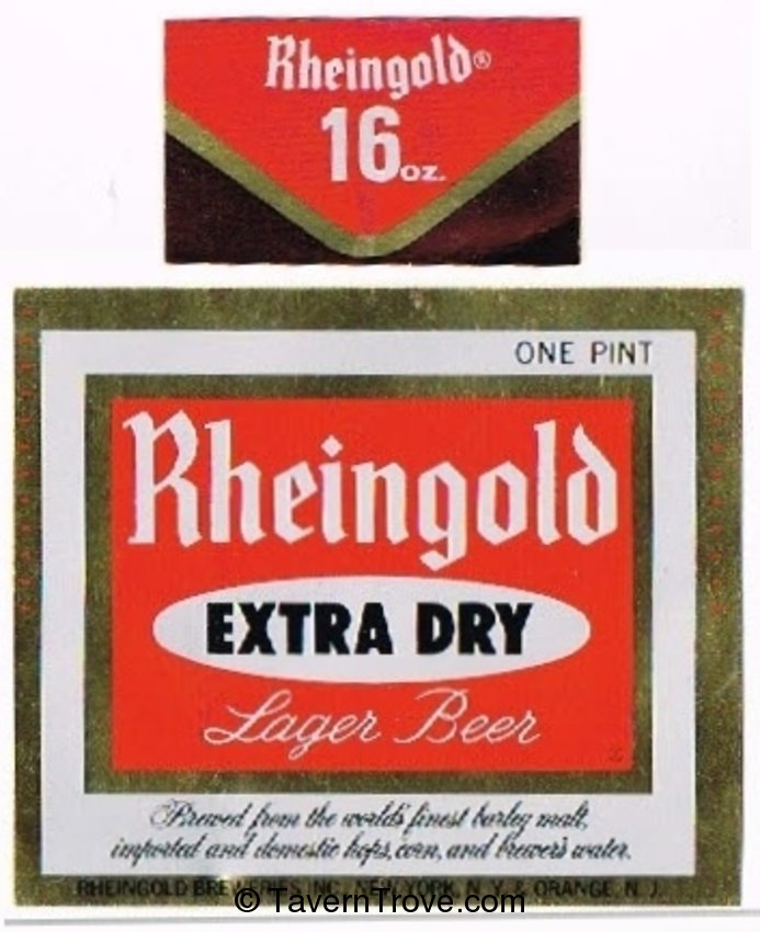 Rheingold Extra Dry Lager Beer