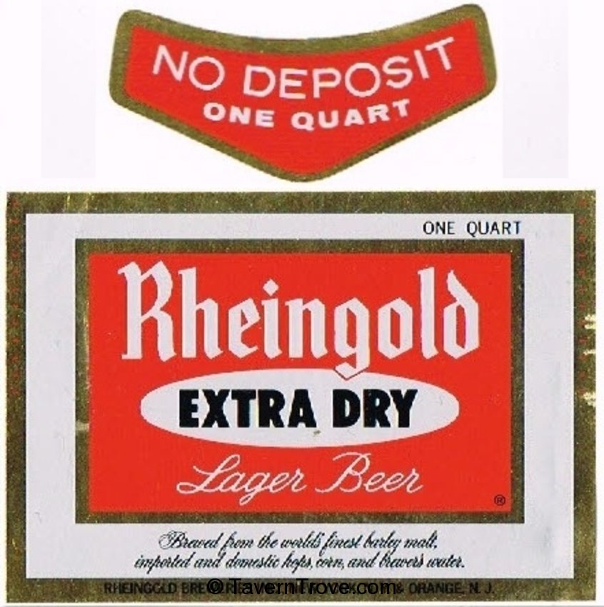 Rheingold Extra Dry Lager Beer