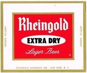 Rheingold Extra Dry Lager Beer