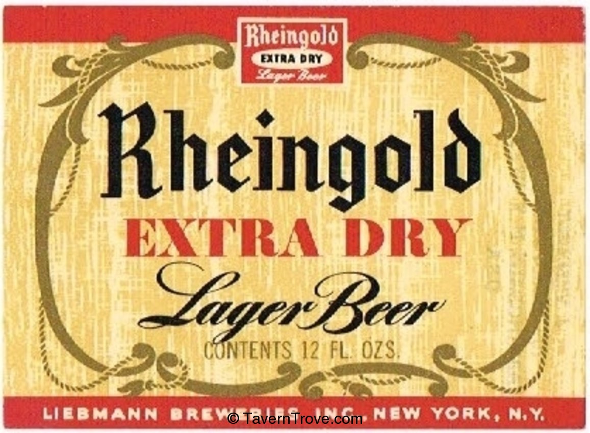 Rheingold Extra Dry Lager Beer