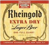 Rheingold Extra Dry Lager Beer