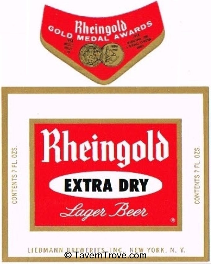 Rheingold Extra Dry Lager Beer