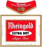 Rheingold Extra Dry Lager Beer