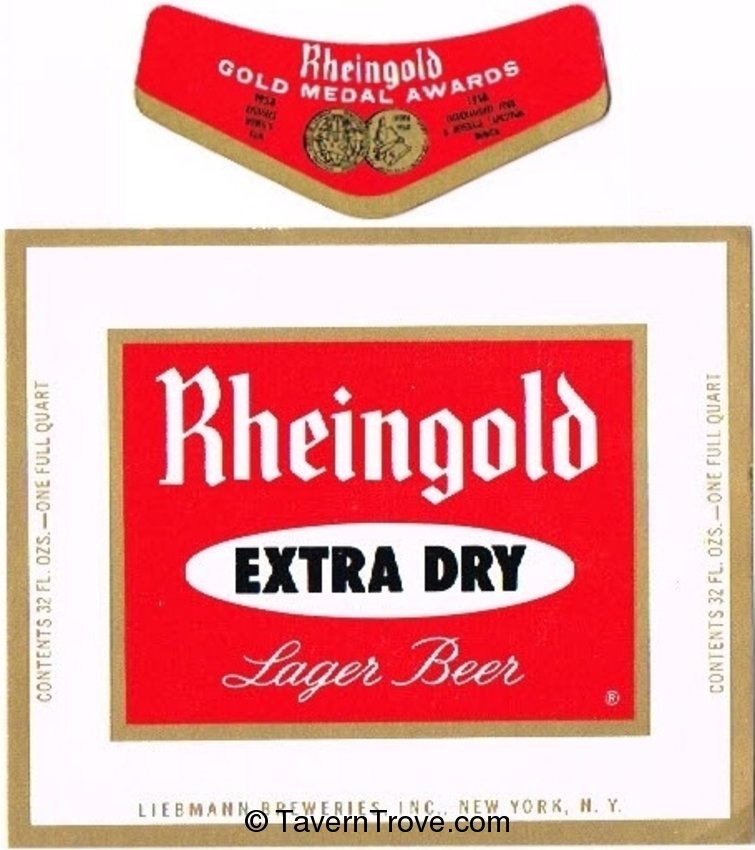 Rheingold Extra Dry Lager Beer