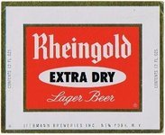 Rheingold Extra Dry Lager Beer