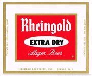 Rheingold Extra Dry Lager Beer