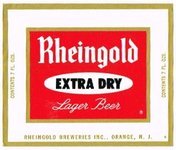 Rheingold Extra Dry Lager Beer