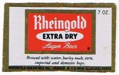 Rheingold Extra Dry Lager Beer