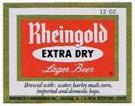 Rheingold Extra Dry Lager Beer