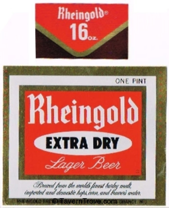 Rheingold Extra Dry Lager Beer