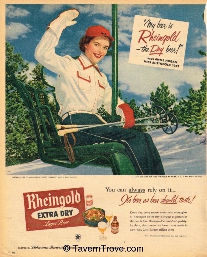 Rheingold Extra Dry Lager Beer