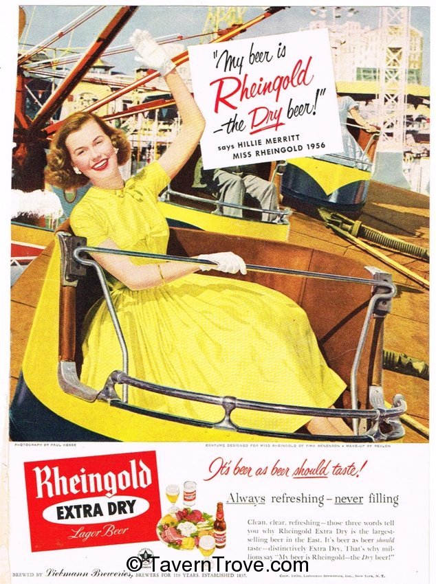 Rheingold Extra Dry Lager Beer