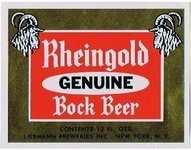 Rheingold Genuine Bock Beer