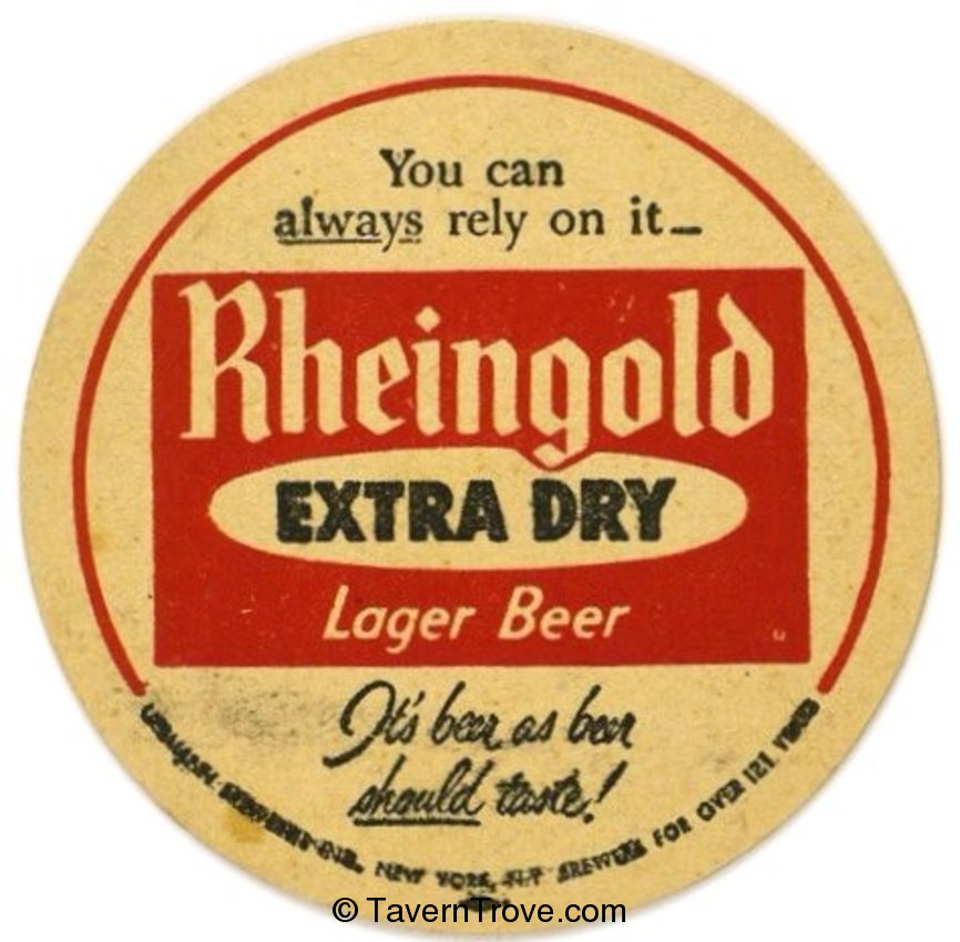 Rheingold Lager Beer