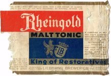 Rheingold Malt Tonic