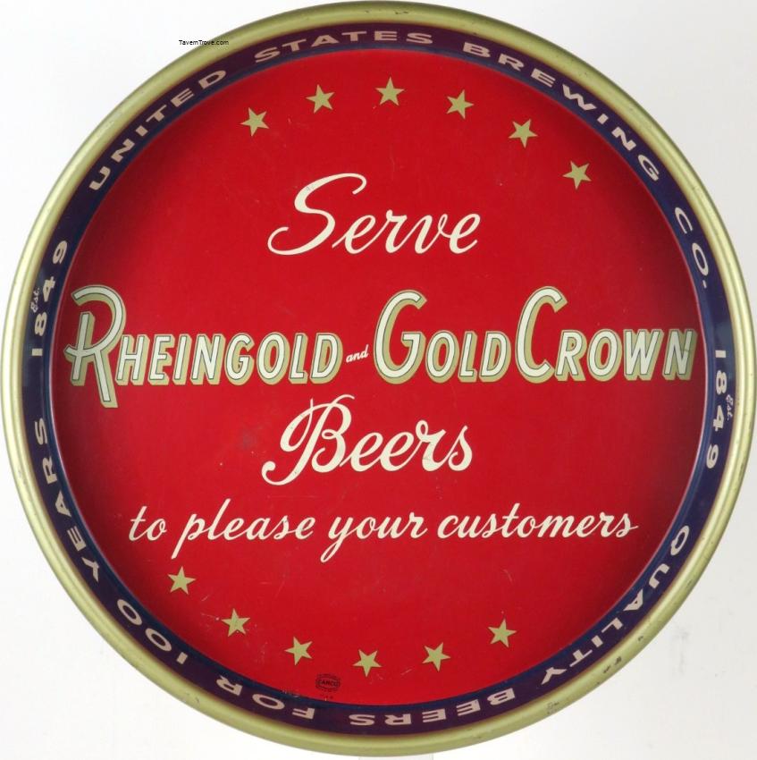 Rheingold and Gold Crown Beer