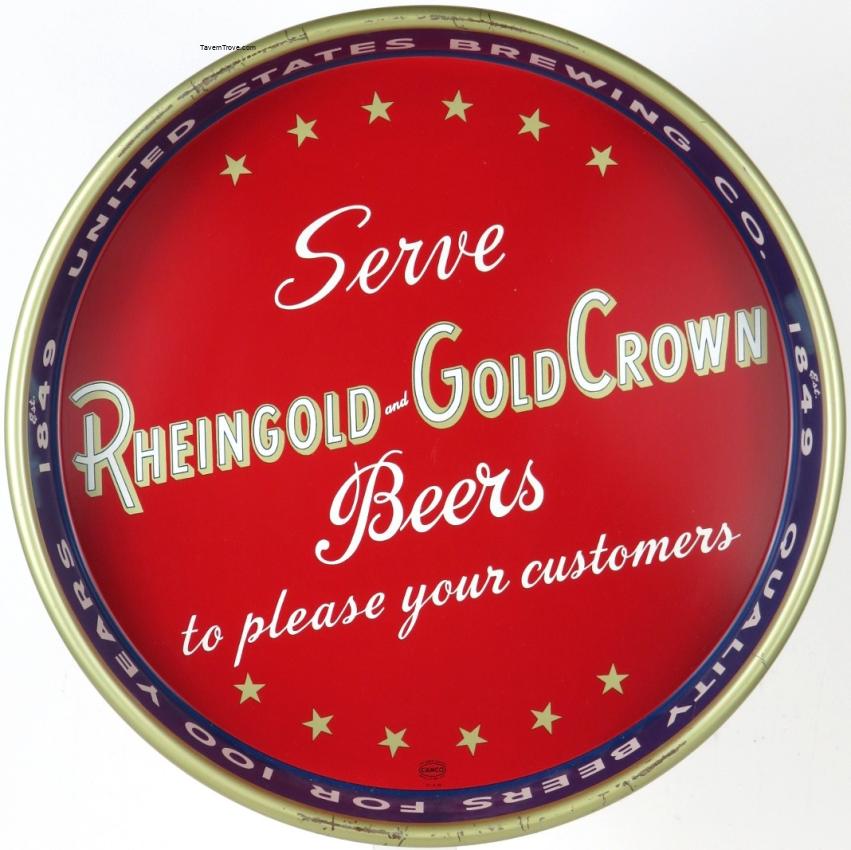 Rheingold and Gold Crown Beer
