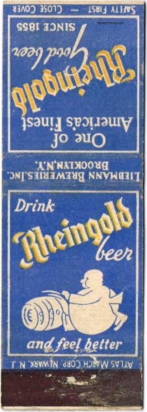 Rheingold Beer Dupe