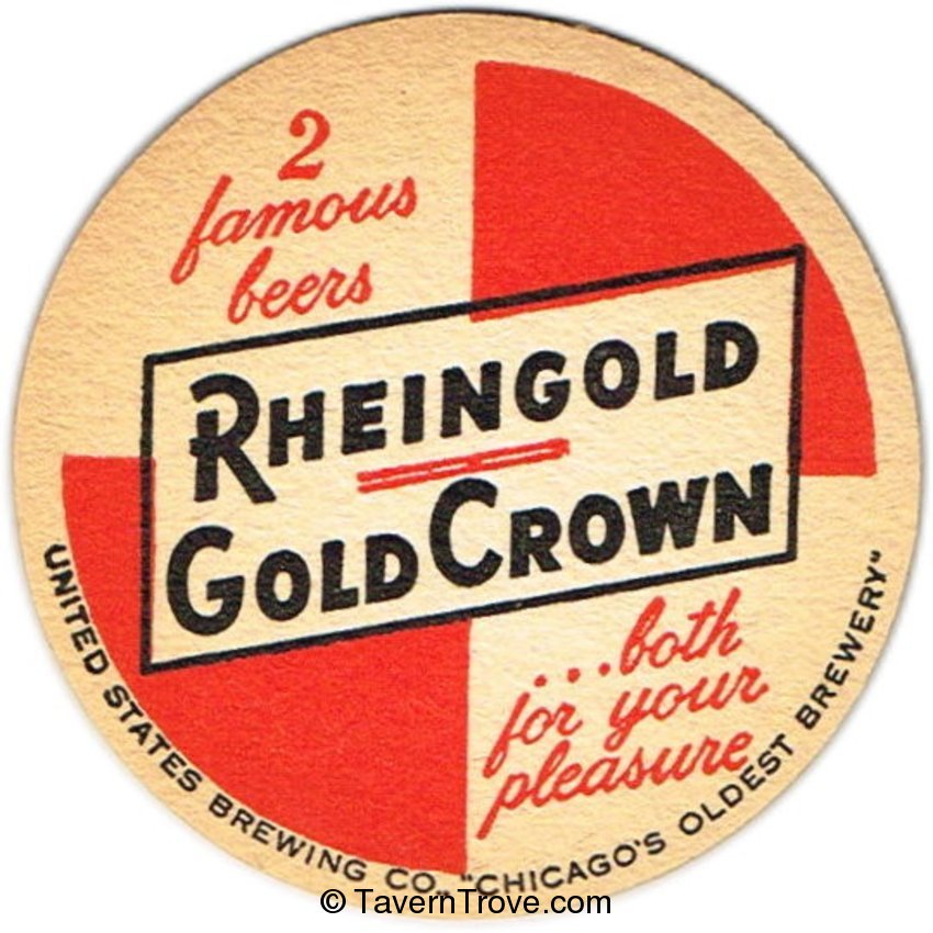 Rheingold Beer/Gold Crown Ale