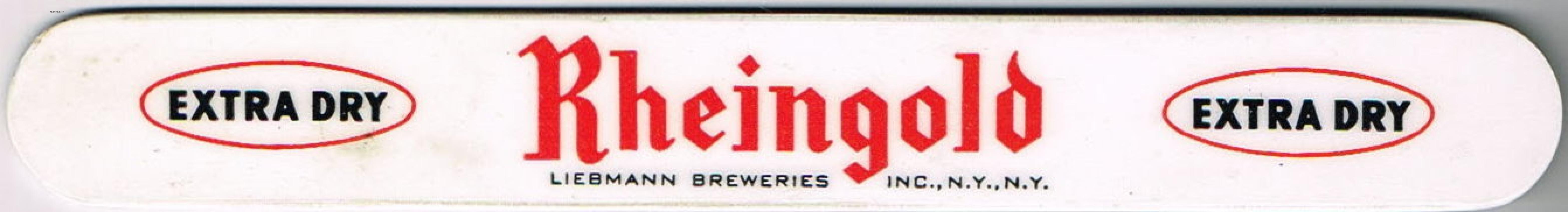 Rheingold Extra Dry Beer