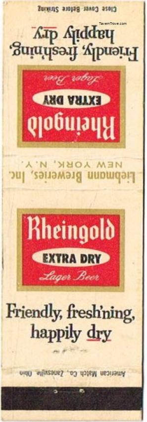 Rheingold Extra Dry Lager Beer