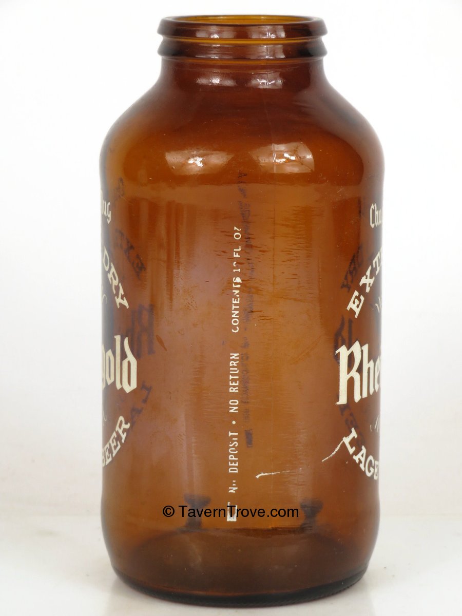 Item 61465 1960 Rheingold Extra Dry Lager Beer Keg Bottle