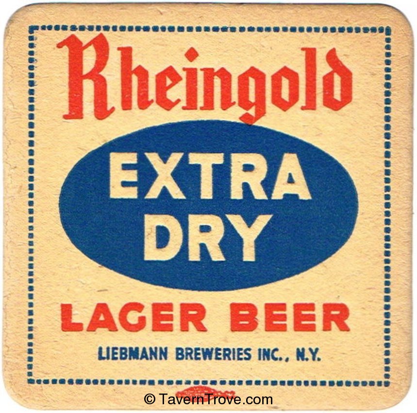 Rheingold Extra Dry Lager Beer