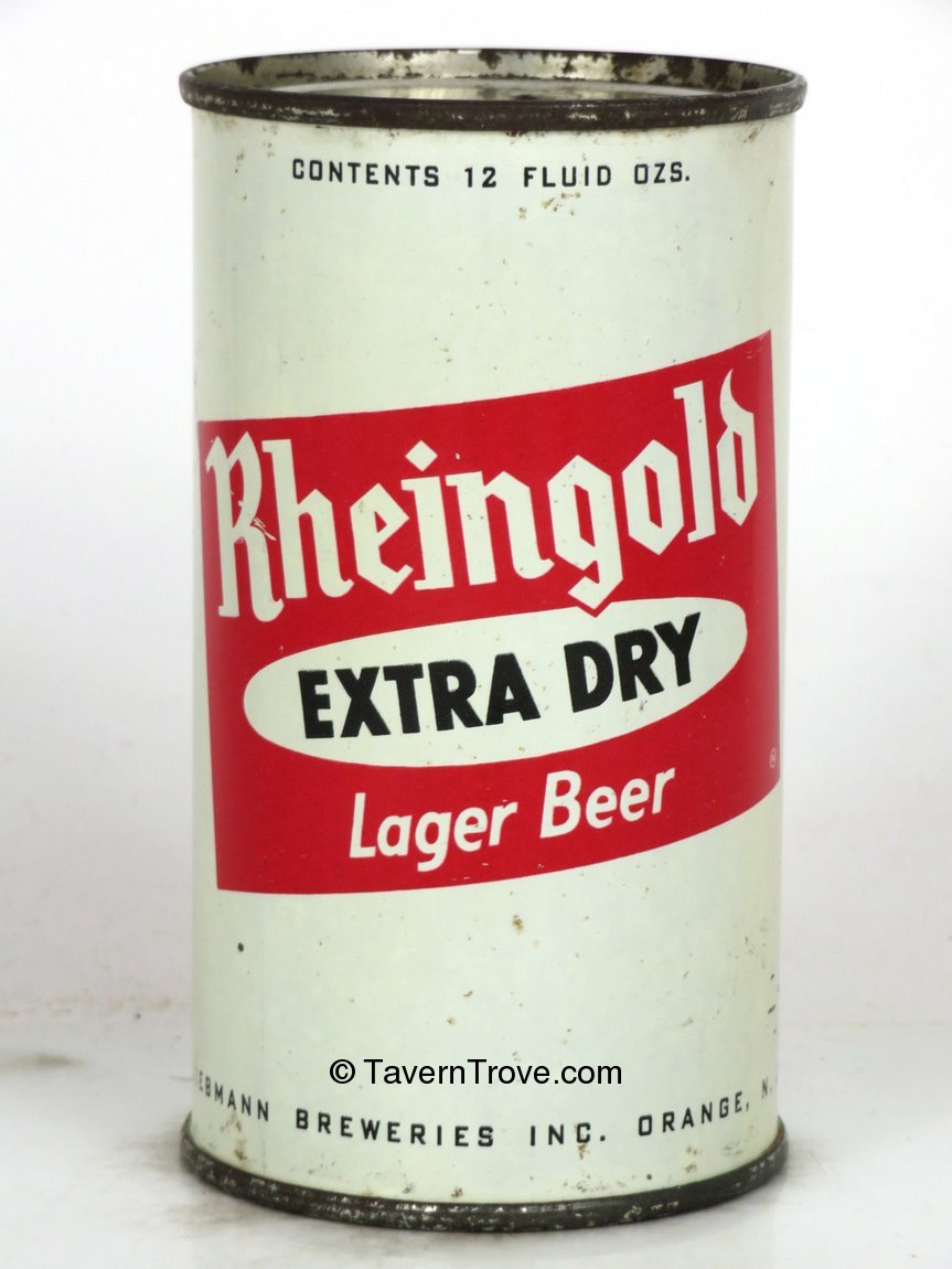 Item 83429 1950 Rheingold Lager Beer Flat Top Can 12307