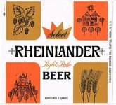 Rheinlander Light Pale Beer
