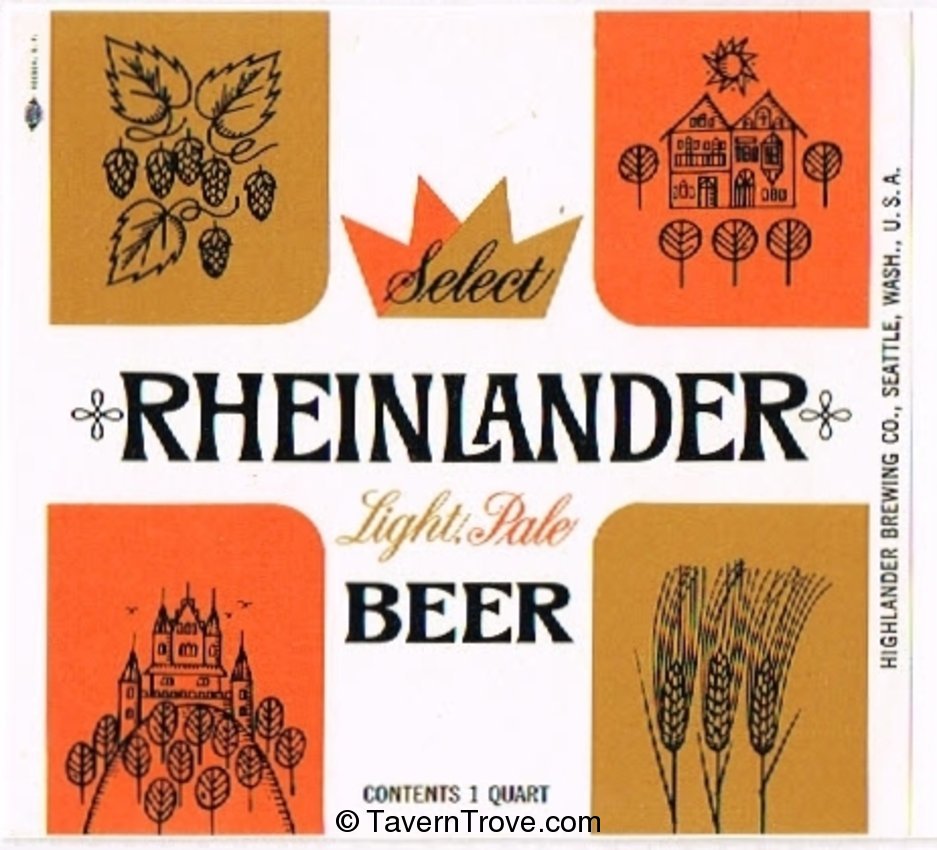 Rheinlander Light Pale Beer