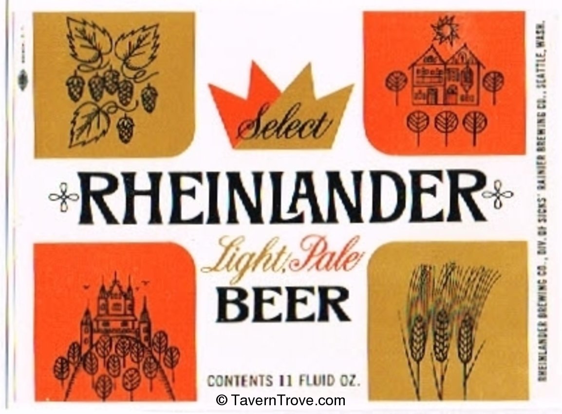 Rheinlander Light Pale Beer