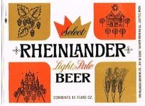 Rheinlander Light Pale Beer