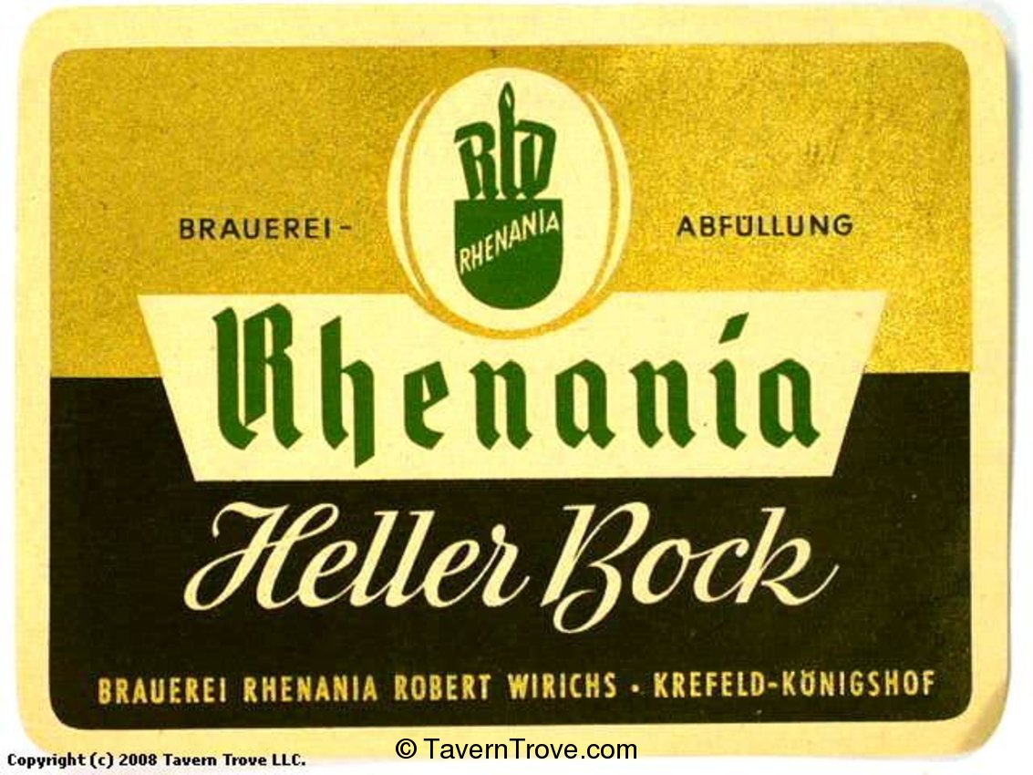 Rhenania Heller Bock