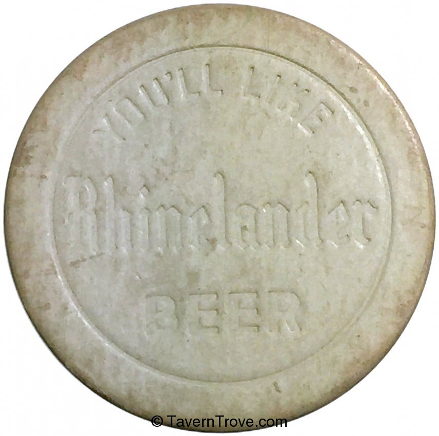Rhinelander Beer (white)