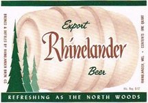 Rhinelander Export Beer