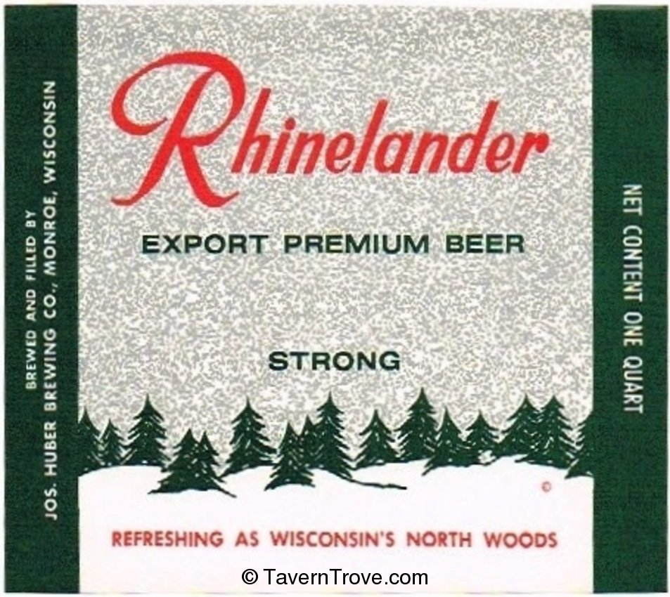 Rhinelander Export Premium Beer