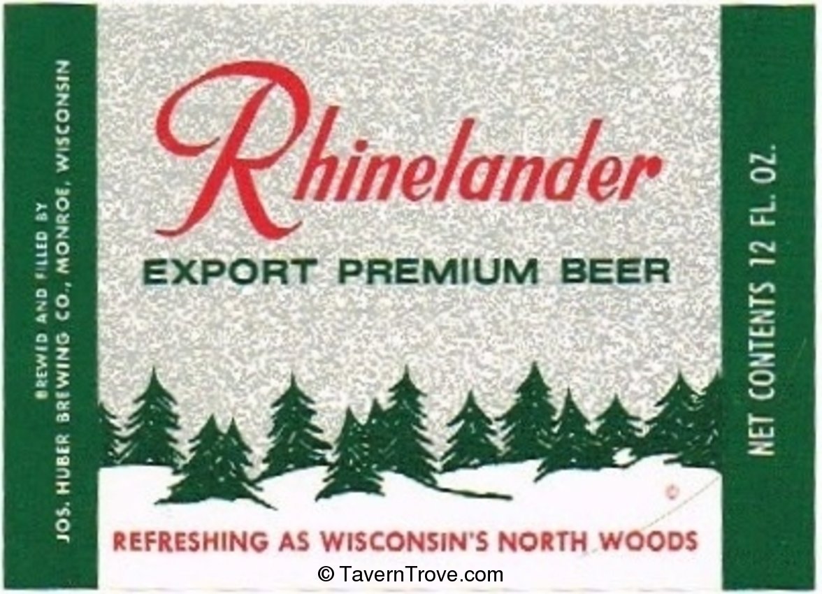 Rhinelander Export Premium Beer Dupe