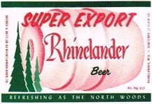 Rhinelander Super Export Beer