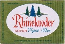 Rhinelander Super Export Beer