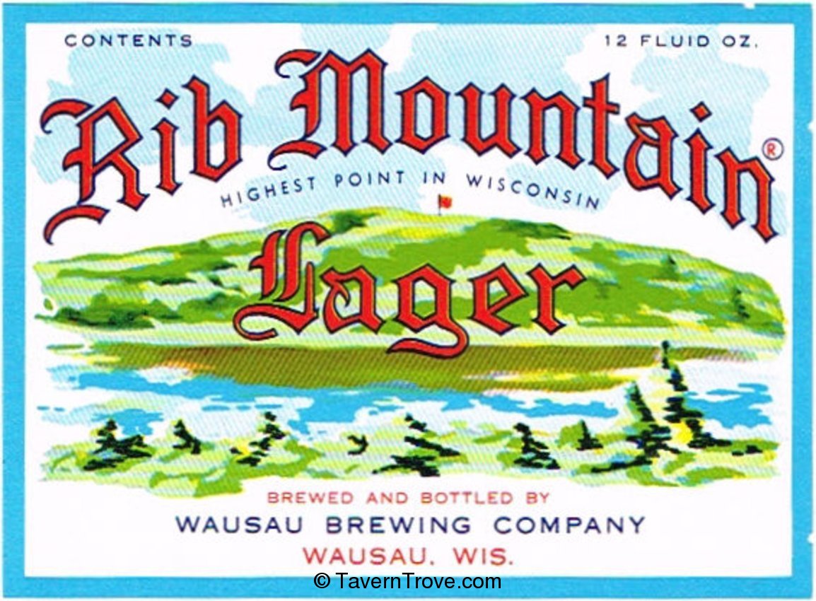 Rib Mountain Lager Beer